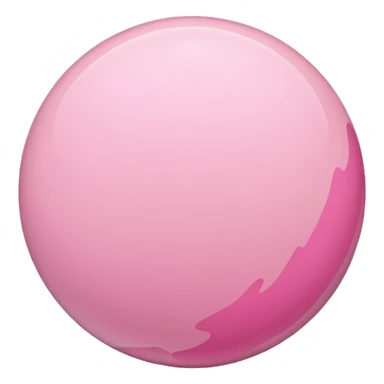 pink planet sticker
