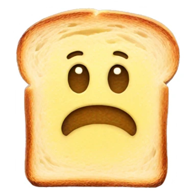 butter on toast  sticker