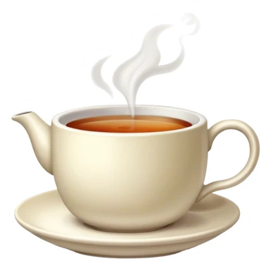 a cup of tea sticker