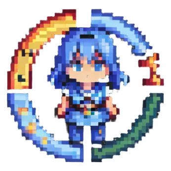 N.E.E.T and anime sticker