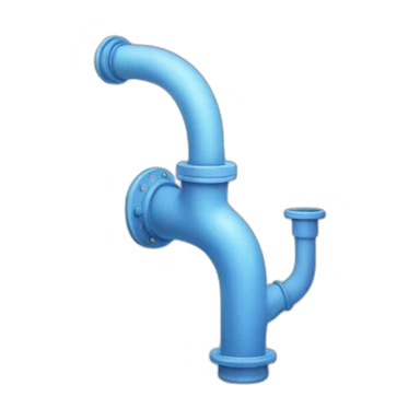 Drinking water pipe sticker