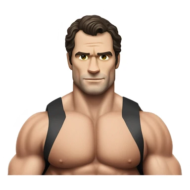 Henry cavill bodybuilder sticker