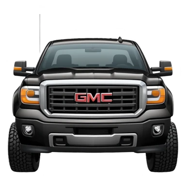 GMC sierra 2500hd truck sticker