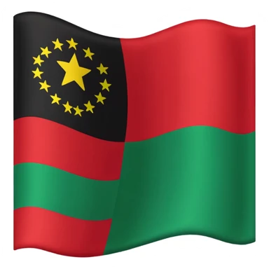 african american flag emoji sticker