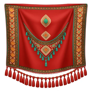Shawl torkmanistan sticker