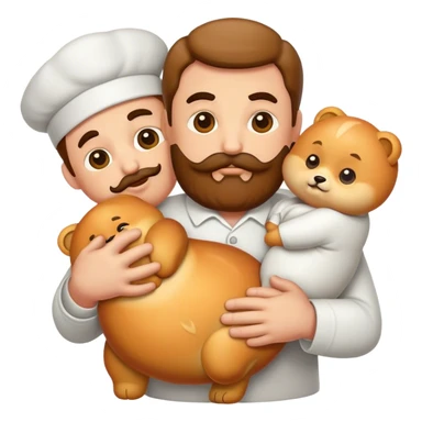 Daddy and doughtier  sticker