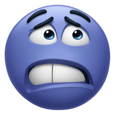 sadness form the inside out movie sticker