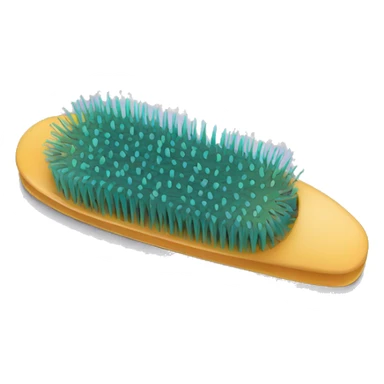 Hairbrush sticker