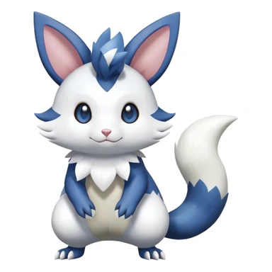 Shiny Furret-Minccino-Meowstic-Zangoose-Hybrid (Full body) sticker