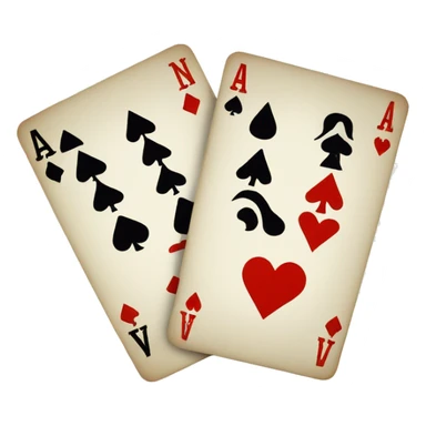 Two Aces Cards sticker