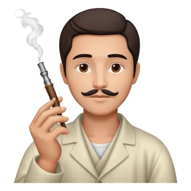 un opium con lean en su mano sticker