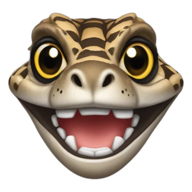 Smiling Diamondback sticker