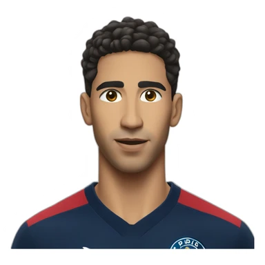 Hakimi PSG sticker