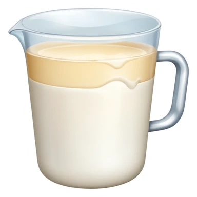Cup of milk sticker