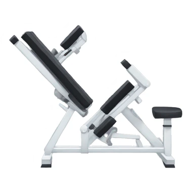 leg press machine sticker