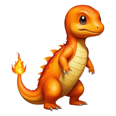 Charmander from Pokémon sticker