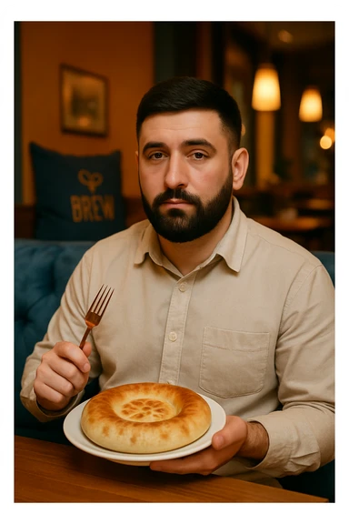 birinchidagi odamni yuziga 2 rasmdagi odamga juda uxshatib chizib bergin xuddu shunday non yen utirganini sticker