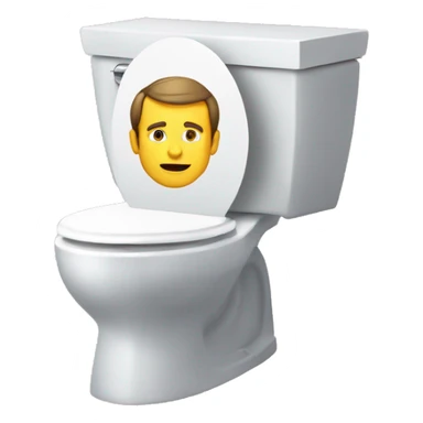 macron sur les toilette sticker