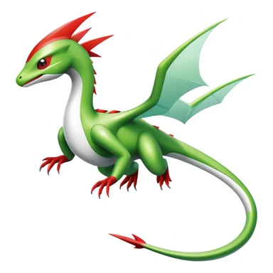 Modern Futuristic Flygon-Latias sticker