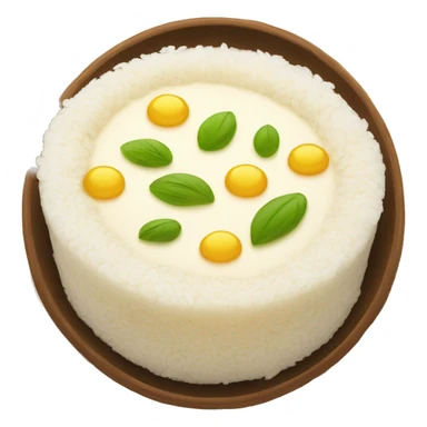 Sticky rice cake sticker