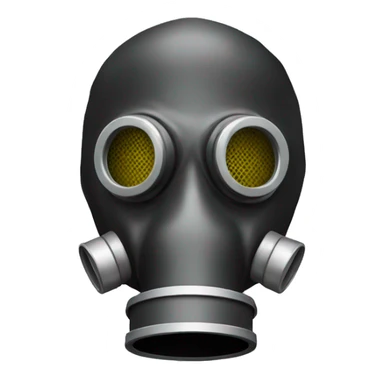 gas mask sticker