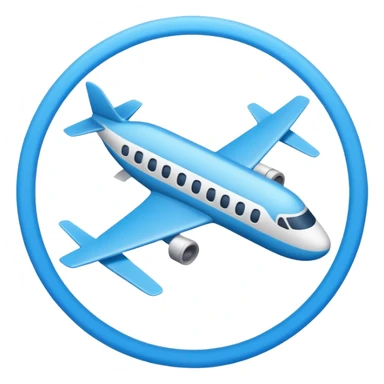 Airplane mode emoji sticker