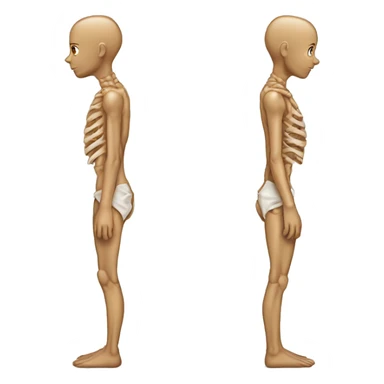 Scoliosis sticker