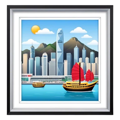 Hong kong tour sticker