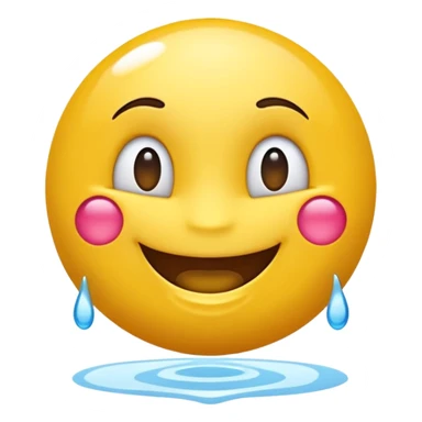 Emoji nadando sticker