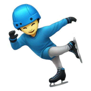 Patinage artistique sticker