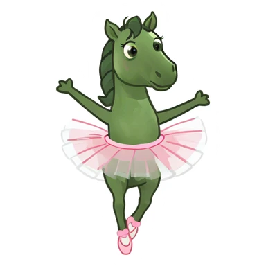 Pferd Ballett  sticker