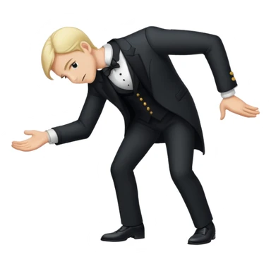 Butler bowing sticker