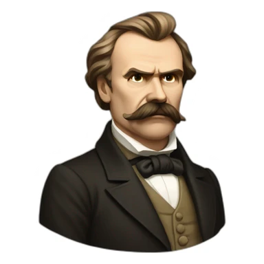 Friedrich Nietzsche sticker