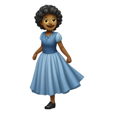 a full curtsy  sticker