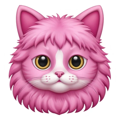 Make a pink cat ico sticker