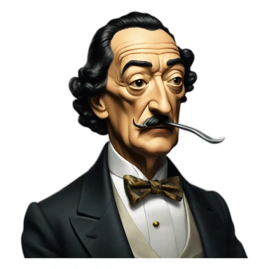 salvador dali sticker