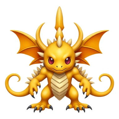 Epic complex detailed scenery-Fakémon-creature sticker