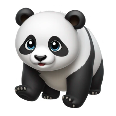 Hua hua the panda sticker