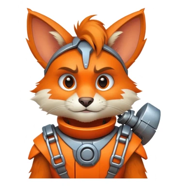 Ratchet and Clank lombax sticker