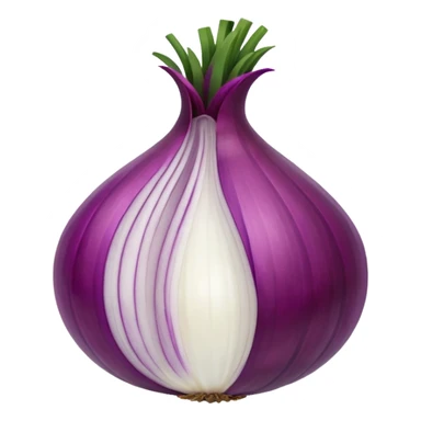 red onion sticker
