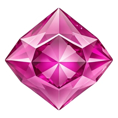 pink with gold tones gemstone sticker
