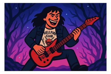 Make the shadows lighter and the outlines/contours much darker and more defined in vibrant toon style. Use a wide aspect ratio (16:9). The image should be ideal for post-editing with enhanced vibrancy and clarity in the outlines and shadows. sticker