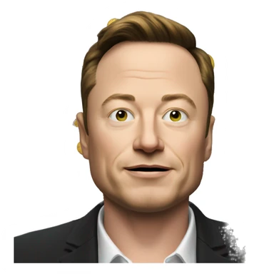 Elonmusk crypto King  sticker