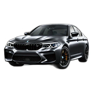 Bmw-black-m5-cs sticker