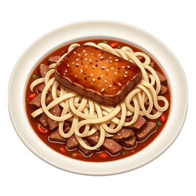 carne cosida sticker