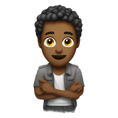 graphic designer in a hot room in the middle of the su sticker