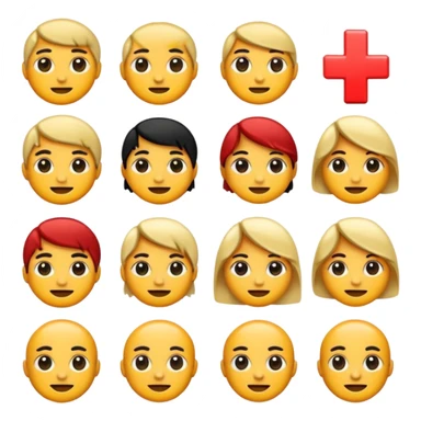 Pixeled style sticker