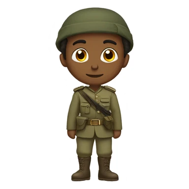 Azebaijani soldier boy sticker