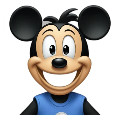 goofy Mickey Mouse sticker