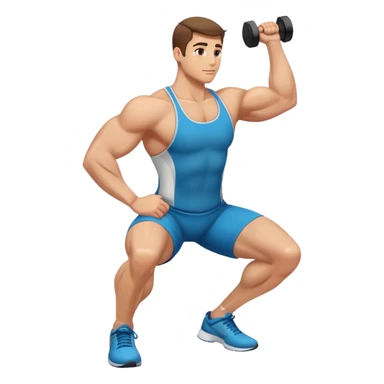 tricep-extension exercise sticker